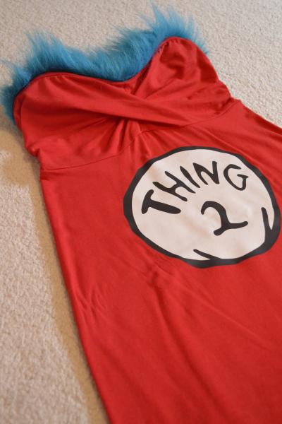Halloween DIY: Thing 1 & Thing 2 Costume Halloween DIY: Thing 1 & Thing 2 Costume
